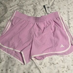 Adidas Women's Pink Athletic Shorts